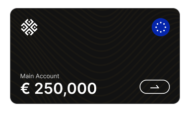 GOLDCARD Account – Main Account €250,000